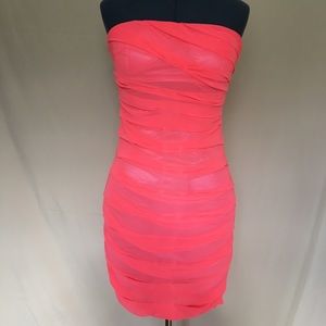 ⭐️3/$30⭐️ Bright coral large bodycon dress